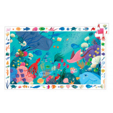 DJECO 54pc OBSERVATION PUZZLE AQUATIC