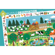 DJECO THE FARM OBSERVATION PUZZLE