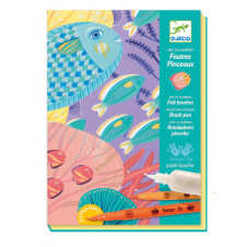 DJECO UNDER THE SEA FISH FELT BRUSHES