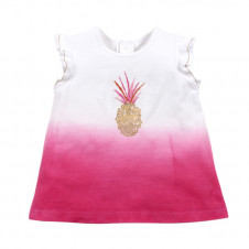 BEBE WAIKIKI DIPPED PINEAPPLE TEE 