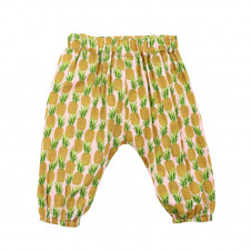 BEBE WAIKIKI PINEAPPLE CUFFED PANT