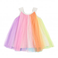 FOX & FINCH BLOSSOM RAINBOW DRESS