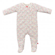 FOX AND FINCH MONTREAL CONFETTI PRINT ROMPER 