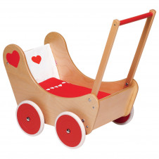 GOKI DOLLS PRAM WITH BEDDING