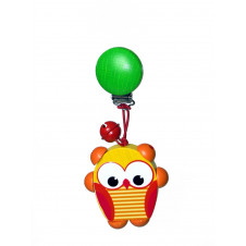 HESS-SPIELZEUG CLIP ON TOY OWL YELLOW