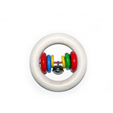 HESS-SPIELZEUG RATTLE 6 DISC AND BELL