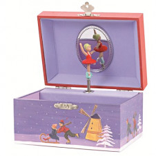 EGMONT MUSICAL JEWELLERY BOX ICE SKATER