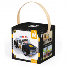 JANOD POLICE CAR 2 PUZZLE BOX