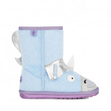 EMU KIDS UNICORN PALE BLUE MERINO WOOL BOOTS