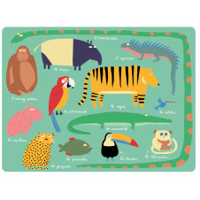 PETIT JOUR PARIS JUNGLE PLACEMAT