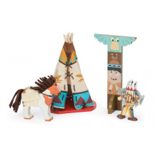 TEEPEE CAMP SET