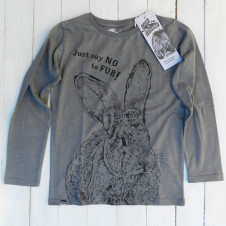 Lion of Leisure bunny l/s STEEL GREY 