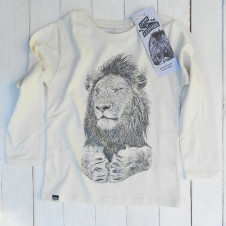 Lion of Leisure lion l/s OFF WHITE 