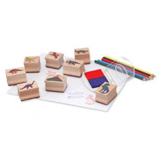 MELISSA & DOUG DINOSAUR STAMP SET