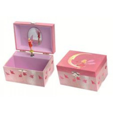 EGMONT MUSICAL JEWELLERY BOX PINK MOON