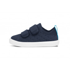 NATIVE JUNIOR MONACO VELCRO REGATTA BLUE SHELL WHITE