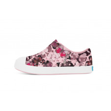 NATIVE JEFFERSON PRINT JUNIOR PRINCESS PK SHELL WHITE BUTTERFLIES
