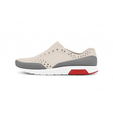 NATIVE JUNIOR LENNOX BLOCK BONE WHITE SHELL WHITE TORCH RED