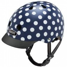 NUTCASE HELMET NAVY DOTS