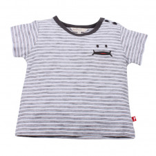 FOX AND FINCH DENVER STEEL STRIPED TEE 