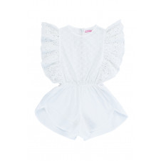 COCO & GINGER DELPHINE PLAYSUIT CUTWORK AND LACE