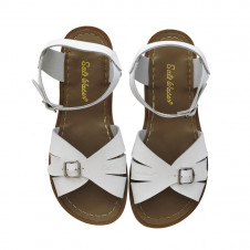 SALTWATER YOUTH CLASSIC WHITE SANDALS