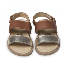 OLD SOLES ISLAND SANDAL GOLD & TAN