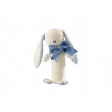 MAUD N LIL OSCAR BUNNY BLUE STICK RATTLE