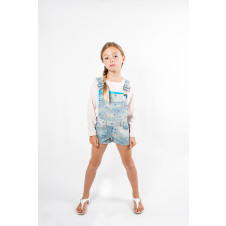 SUDO HARPER DENIM OVERALL