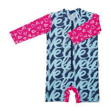 MINI SANDCRABS LS SUNSUIT LOVE DESIRE