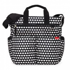 SKIP HOP DUO SIGNATURE NAPPY BAG CONNECT DOTS