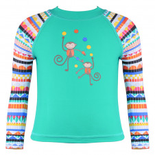 WAVE RAT LONG SLEEVE RASHIE CHEEKY MONKEY 