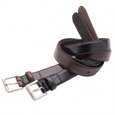 BUCKLE BLACK 25MM LEATHER BELT