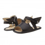 OLD SOLES FREE SANDAL DISTRESSED BLACK