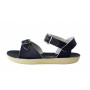 SALTWATER SUN-SAN SURFER NAVY SANDALS