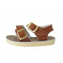 SALTWATER SUN-SAN SEA WEES TAN BABY SANDALS