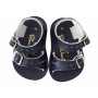 SALTWATER SUN-SAN SEA WEES NAVY BABY SANDALS