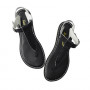 SALTWATER SANDALS T-THONG BLACK