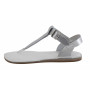 SALTWATER SANDALS T-THONG SILVER