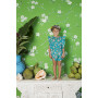 COCO & GINGER DELPHINE PLAYSUIT SEA GLASS ALMOND BLOSSOM