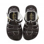 SALTWATER SUN-SAN SHARK BROWN SANDALS 