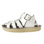 SALTWATER SUN-SAN SHARK SANDALS WHITE 