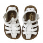 SALTWATER SUN-SAN SHARK SANDALS WHITE 