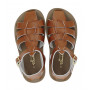 SALTWATER SUN-SAN SHARK SANDALS TAN