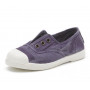 Washed Purple Natural World Made in Spain Canvas Shoe