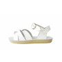 SALTWATER SUN-SAN SWIMMER WHITE SANDALS