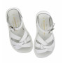 SALTWATER SUN-SAN SWIMMER WHITE SANDALS