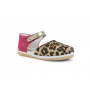 BOBUX KP SPIN CLOSED SANDAL FUCHSIA CHEETAH 