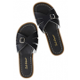 SALTWATER ADULTS CLASSIC SLIDES BLACK