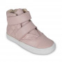 POWDER PINK QUILTED SPACE HIGH TOPS